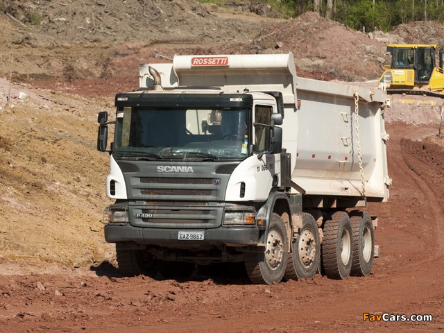 Scania P420 8x4 Tipper 2004–10 images (640 x 480)