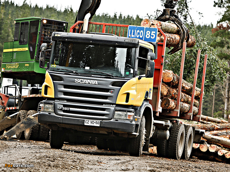 Scania P380 6x4 Timber Truck 2004–10 photos (800 x 600)