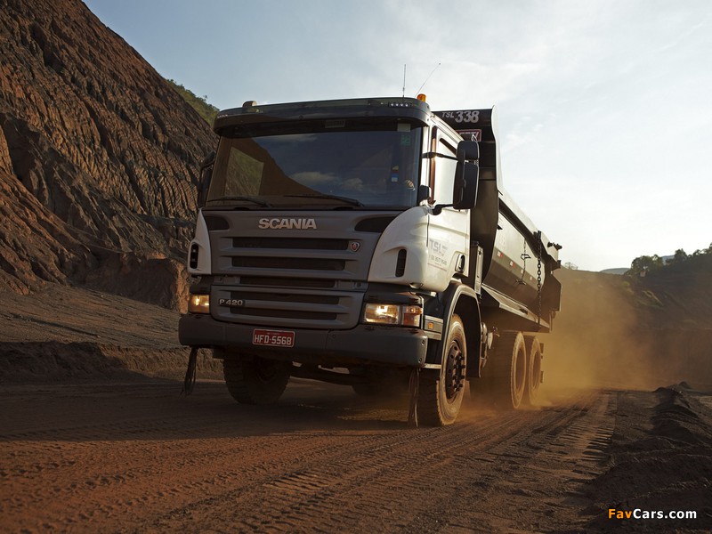 Scania P420 6x4 Tipper 2004–10 photos (800 x 600)