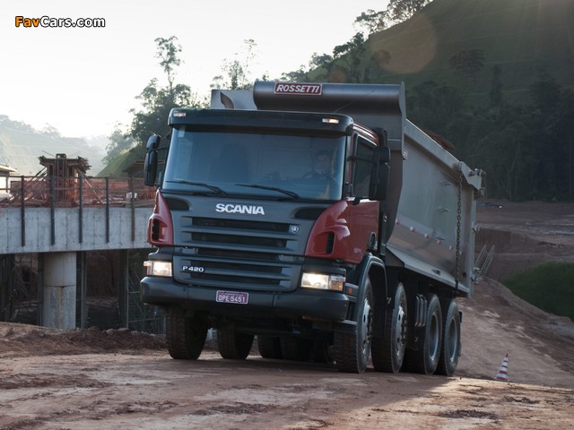 Scania P420 8x4 Tipper 2004–10 pictures (640 x 480)