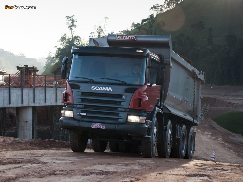 Scania P420 8x4 Tipper 2004–10 pictures (800 x 600)