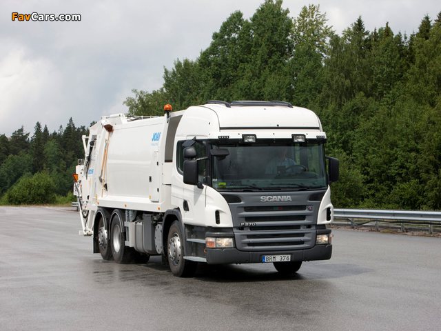 Scania P270 6x2 Rolloffcon 2004–10 pictures (640 x 480)