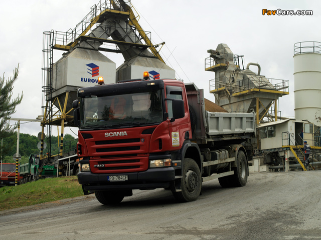 Scania P340 4x4 Tipper 2004–10 pictures (640 x 480)
