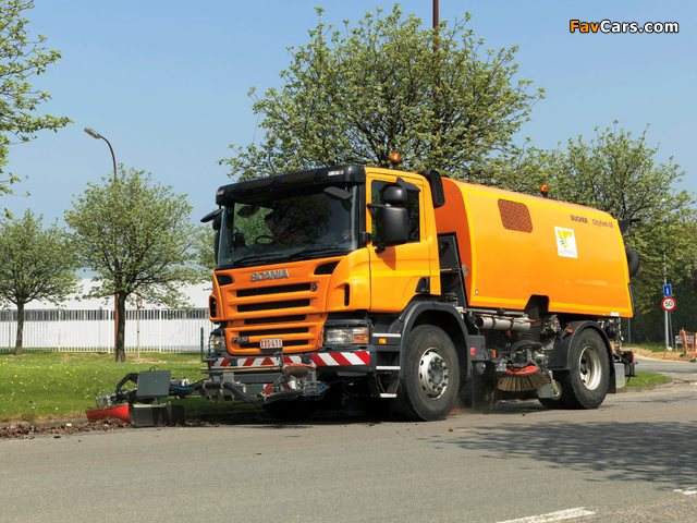 Scania P230 Road Service 2004–10 wallpapers (640 x 480)