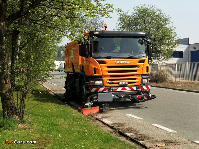 Scania P230 Road Service 2004–10 wallpapers (640 x 480)