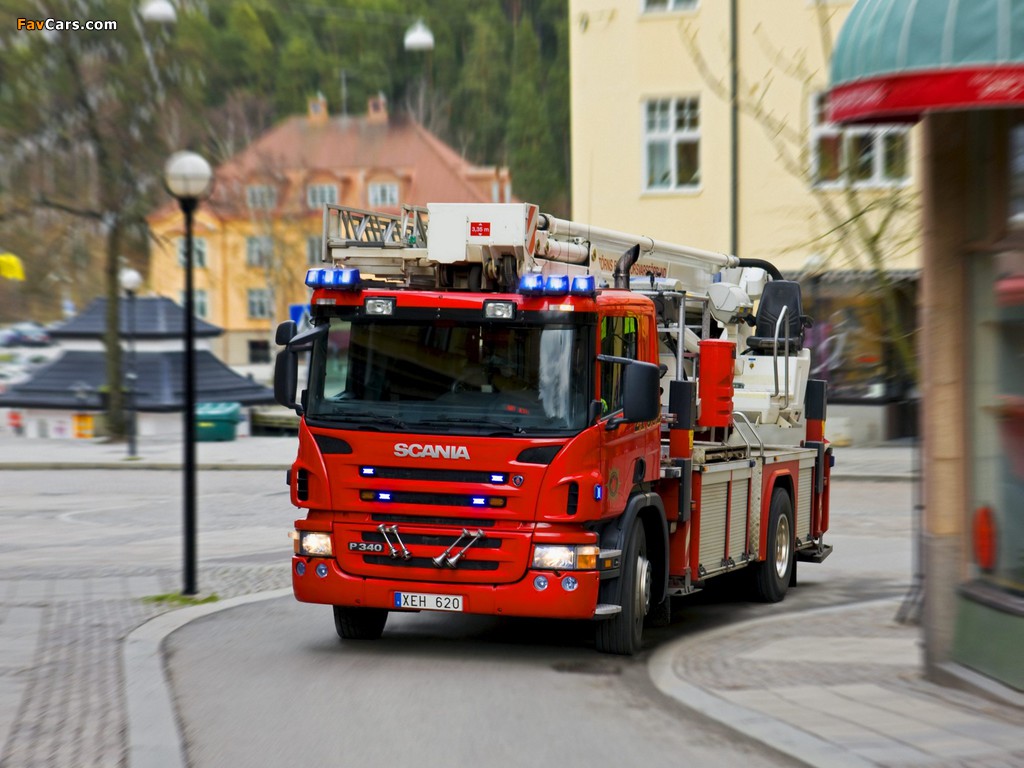 Scania P340 4x2 Fire Engine 2005–10 images (1024 x 768)