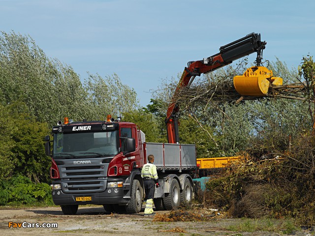 Scania P340 6x4 Tipper 2005–10 images (640 x 480)