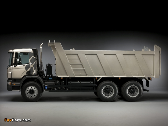 Scania P380 6x4 Tipper 2010–11 images (640 x 480)