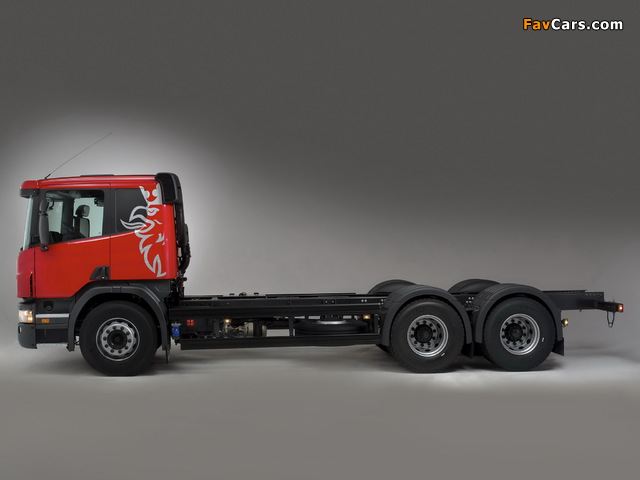 Scania P340 6x2 2010–11 wallpapers (640 x 480)