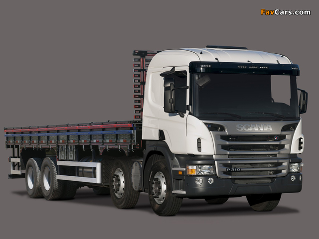 Scania P310 8x2 2011 photos (640 x 480)