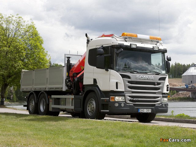 Scania P400 6x2 2011 photos (640 x 480)