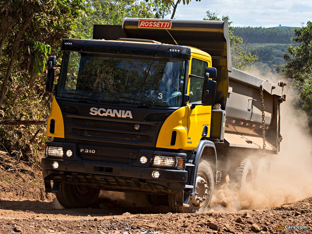 Scania P310 6x4 Tipper 2011 wallpapers (1024 x 768)
