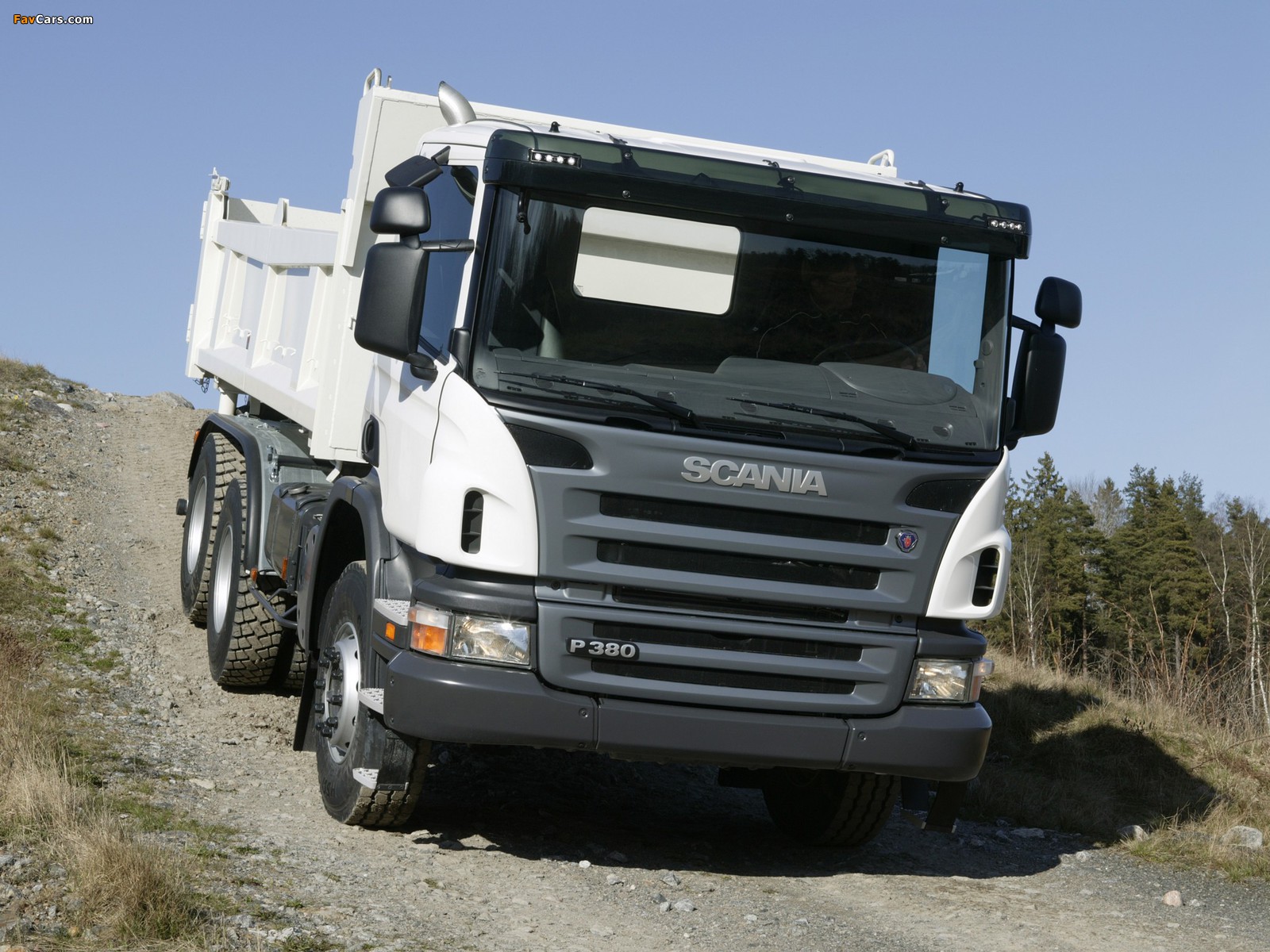 Scania P380 6x4 Tipper 2004–10 wallpapers (1600 x 1200)