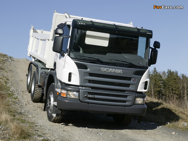 Scania P380 6x4 Tipper 2004–10 wallpapers (640 x 480)