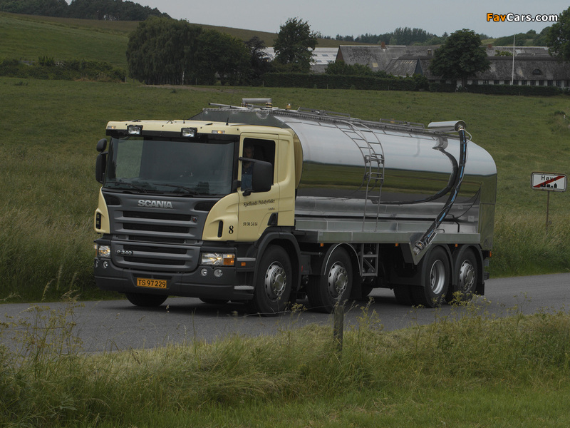 Scania P340 8x2 Tanker 2004–10 wallpapers (800 x 600)