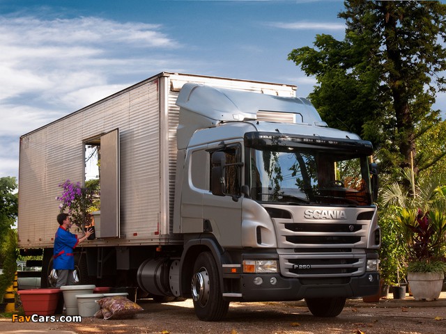 Scania P250 6x4 2011 wallpapers (640 x 480)