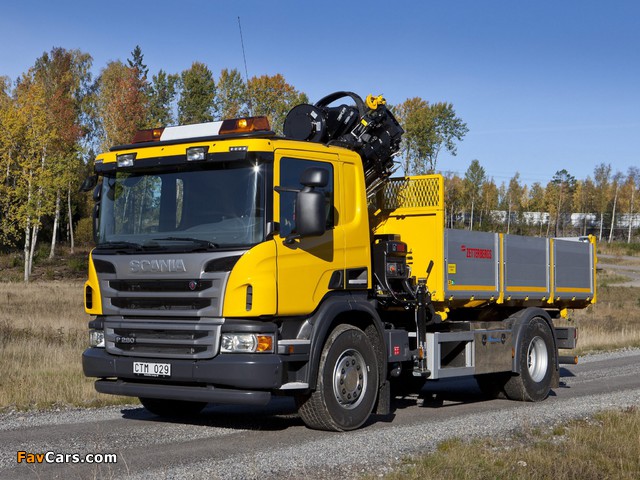Scania P280 4x2 2011 wallpapers (640 x 480)
