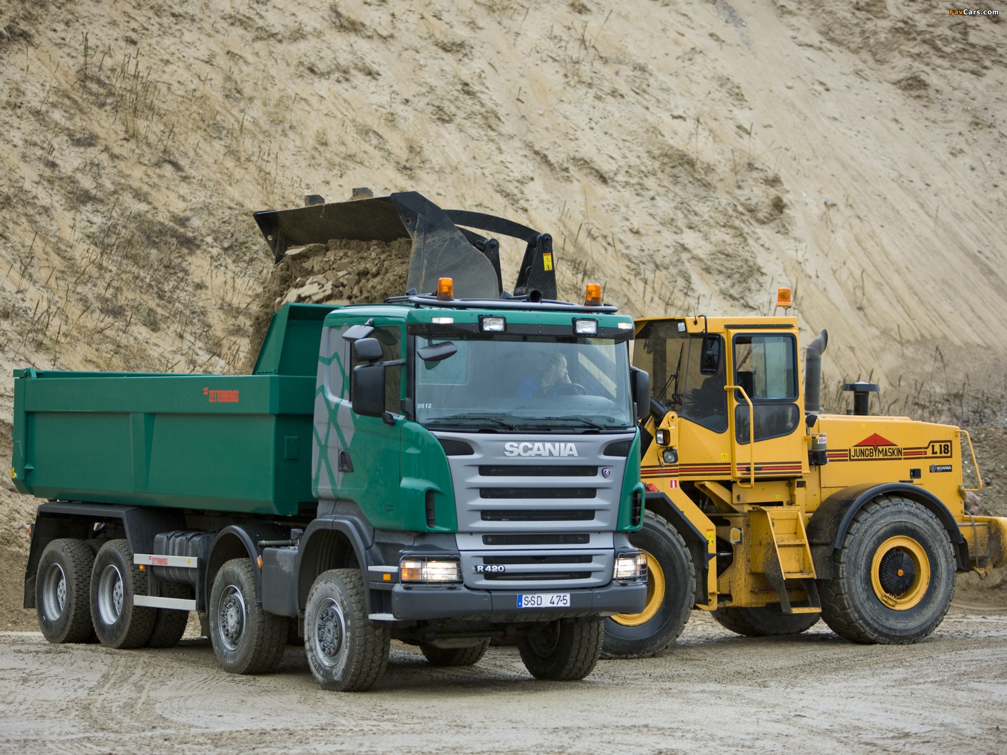 Images of Scania R420 8x8 Tipper 2004–09 (2048 x 1536)