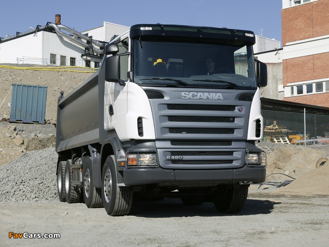 Images of Scania R480 8x4 Tipper 2004–09 (640 x 480)
