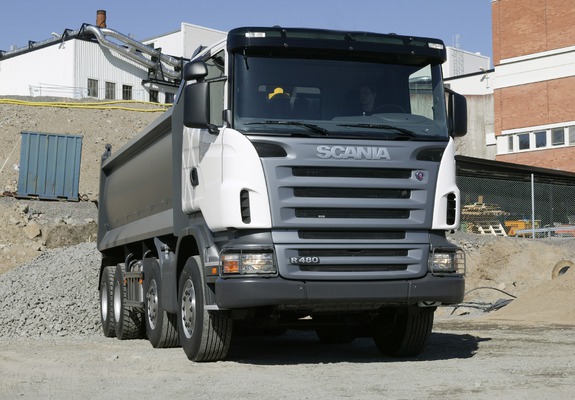Images of Scania R480 8x4 Tipper 2004–09