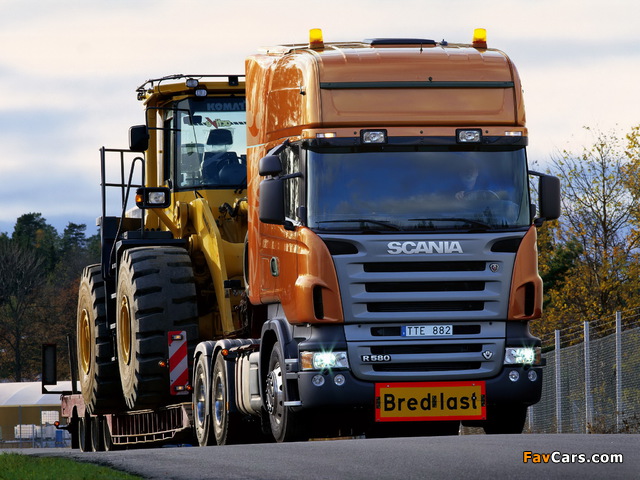 Images of Scania R580 6x4 Topline 2004–09 (640 x 480)