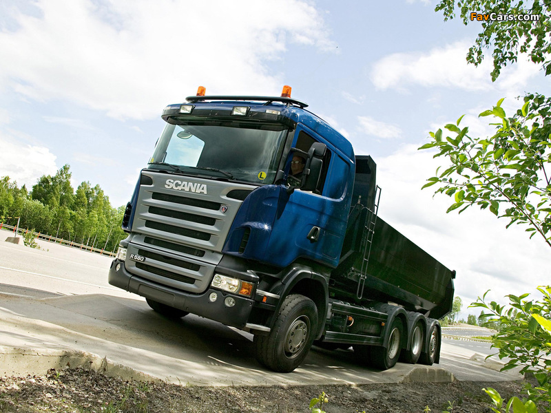 Images of Scania R580 8x4 Tipper 2004–09 (800 x 600)
