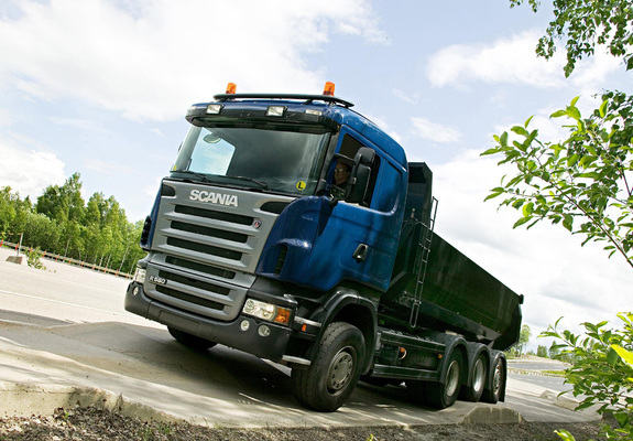 Images of Scania R580 8x4 Tipper 2004–09
