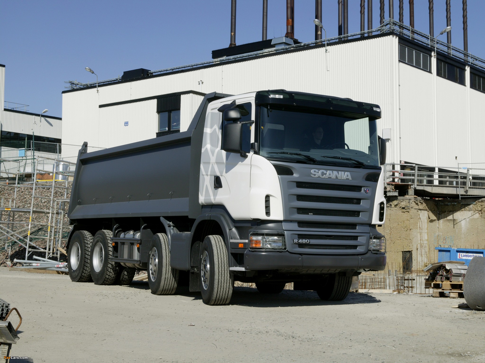 Images of Scania R480 8x4 Tipper 2004–09 (2048 x 1536)