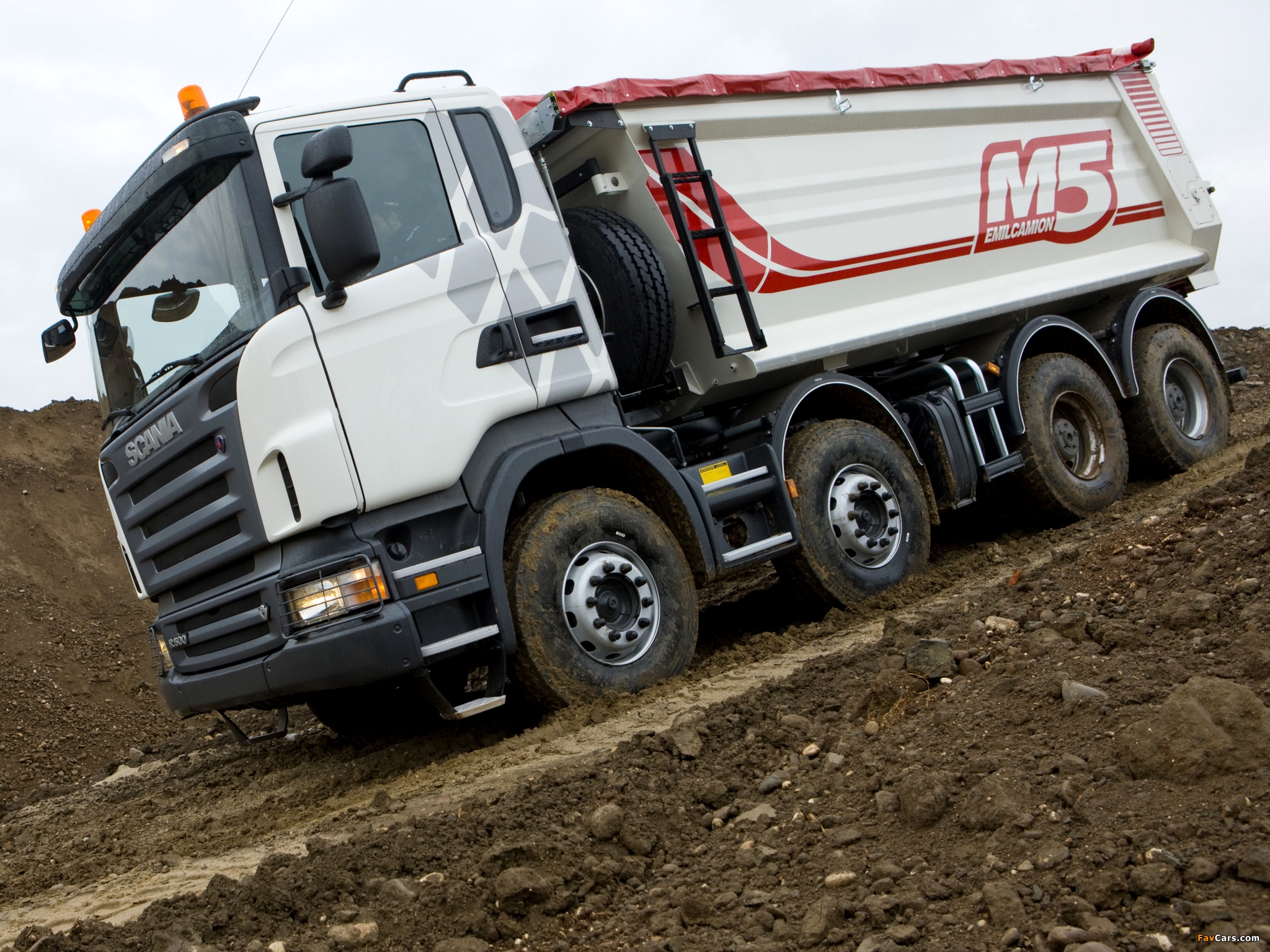 Images of Scania R500 8x4 Tipper 2004–09 (2048 x 1536)