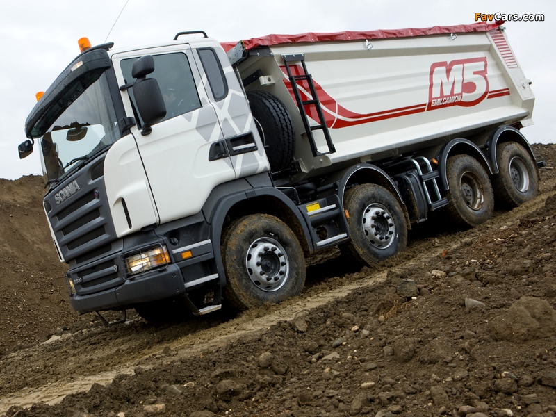Images of Scania R500 8x4 Tipper 2004–09 (800 x 600)