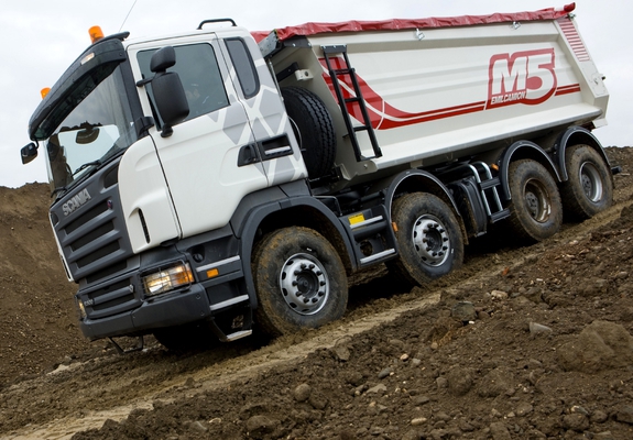 Images of Scania R500 8x4 Tipper 2004–09