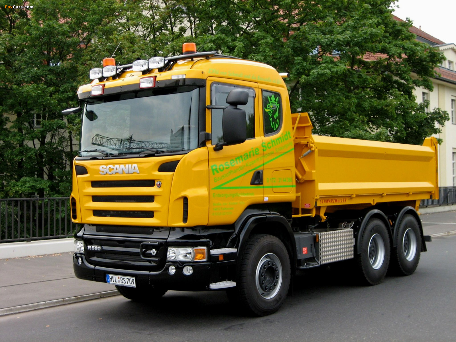 Images of Scania R580 6x4 Tipper 2004–09 (1600 x 1200)