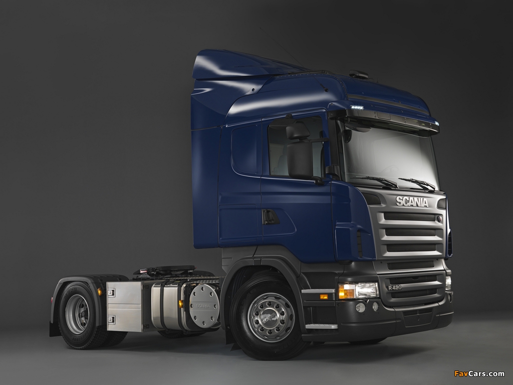 Images of Scania R420 4x2 Highline 2004–09 (1024 x 768)