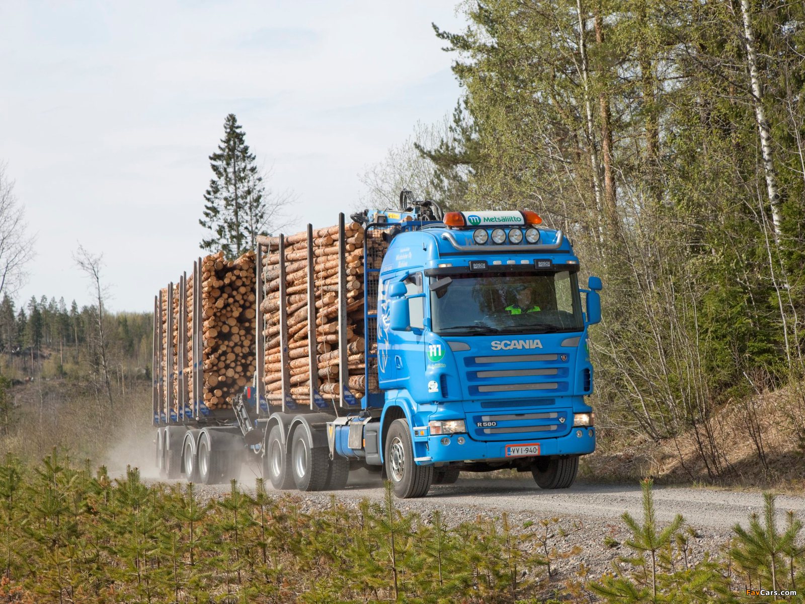 Images of Scania R620 6x4 Highline Timber Truck 2005–09 (1600 x 1200)