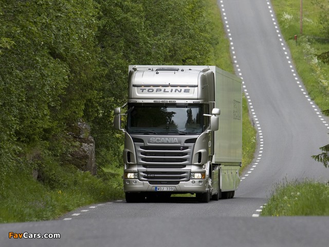 Images of Scania R440 4x2 Topline 2009–13 (640 x 480)