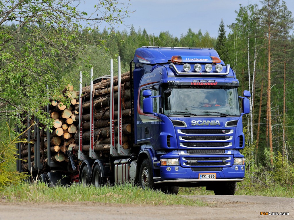 Images of Scania R560 6x4 Timber Truck 2009–13 (1024 x 768)