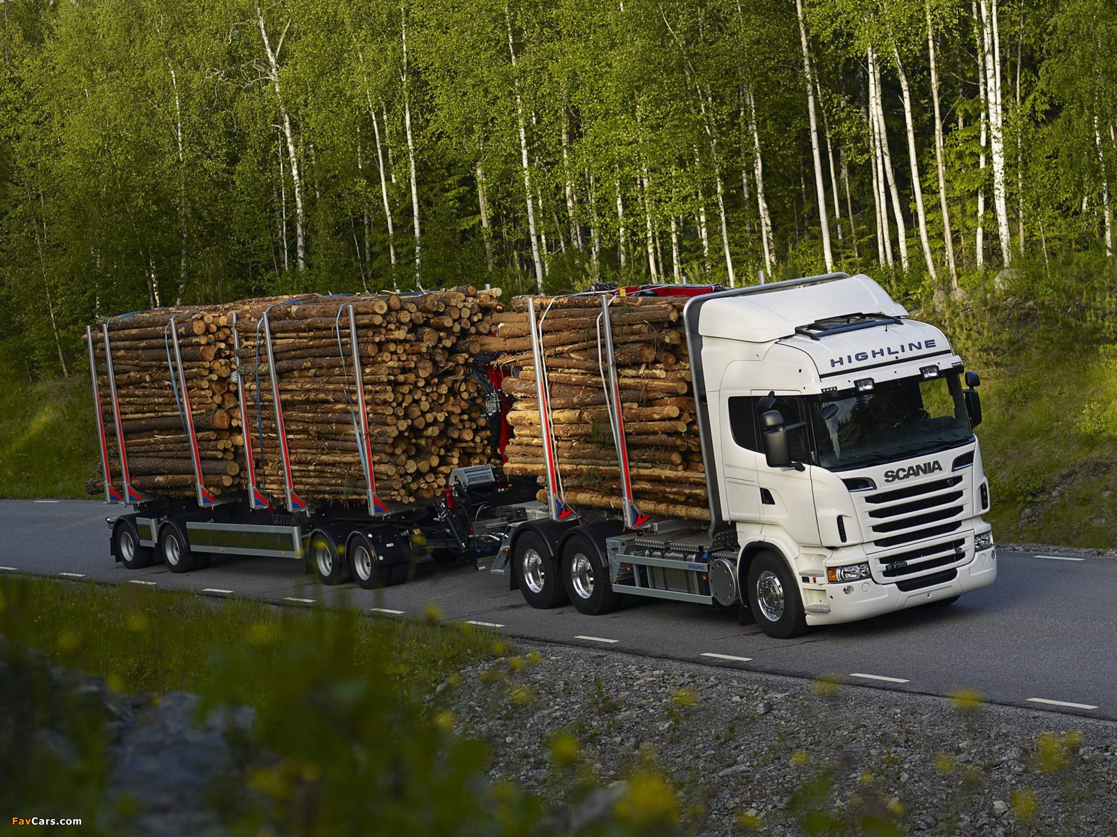 Images of Scania R730 6x4 Highline Timber Truck 2010–13 (1600 x 1200)