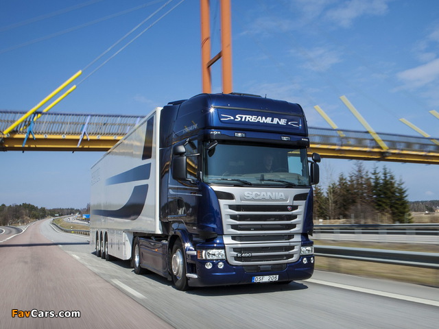 Images of Scania R490 4x2 Streamline Topline Cab 2013 (640 x 480)