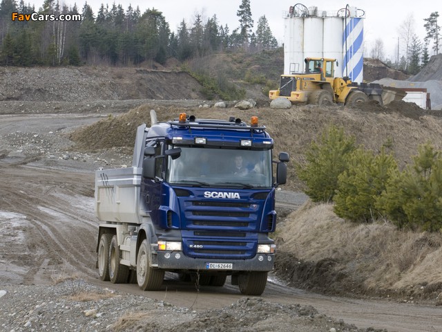 Photos of Scania R480 6x4 Tipper 2004–09 (640 x 480)