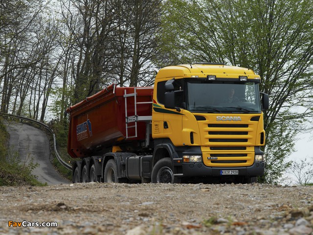 Photos of Scania R420 4x4 2004–09 (640 x 480)