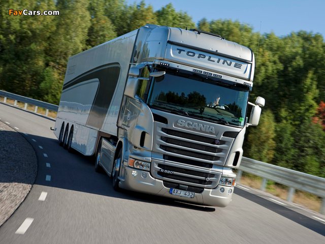 Photos of Scania R620 4x2 Topline 2009–13 (640 x 480)