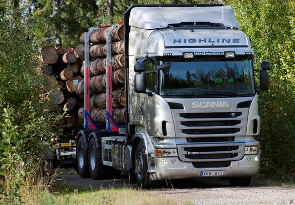 Photos of Scania R620 6x4 Highline Timber Truck 2009–13