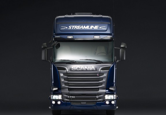 Photos of Scania R730 4x2 Streamline Topline Cab 2013