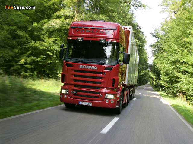 Pictures of Scania R560 6x2 Topline 2004–09 (640 x 480)