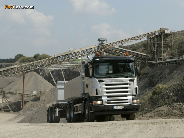 Pictures of Scania R420 6x4 Tipper 2004–09 (640 x 480)