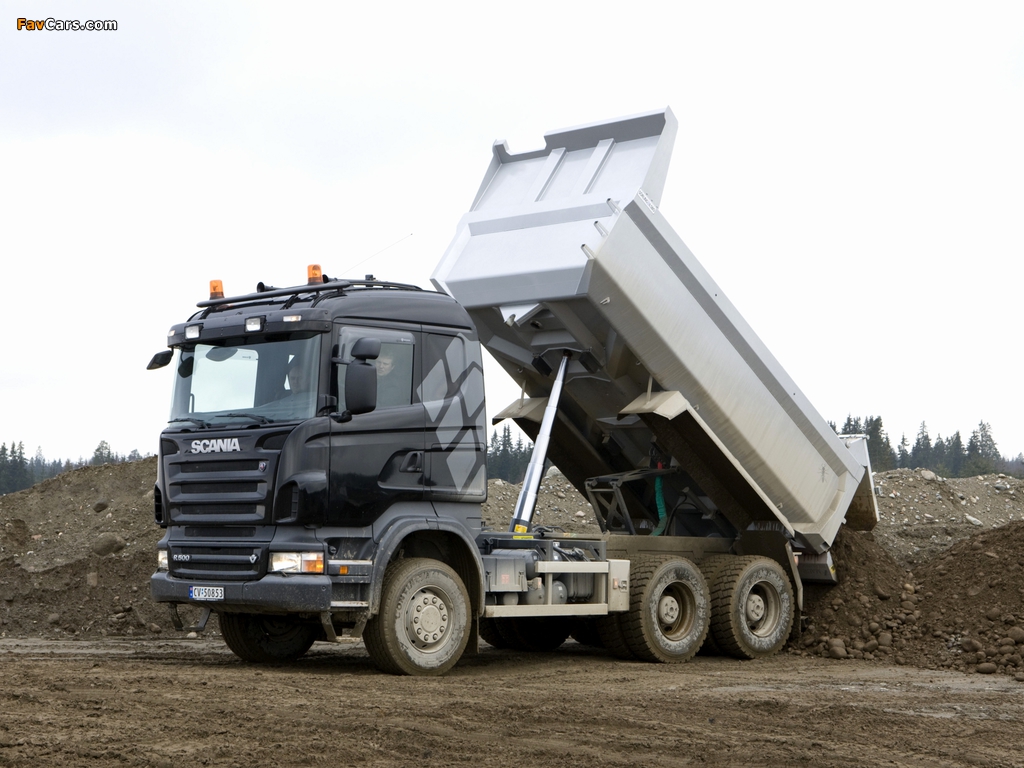Pictures of Scania R500 6x4 Tipper 2004–09 (1024 x 768)