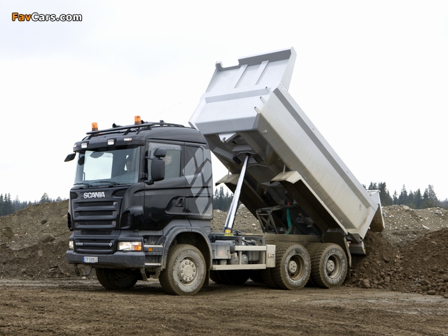 Pictures of Scania R500 6x4 Tipper 2004–09 (640 x 480)
