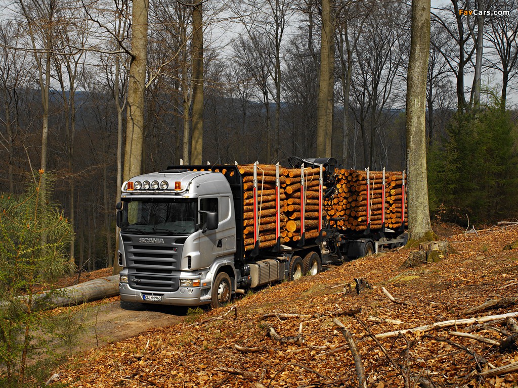 Pictures of Scania R470 6x4 Highline Timber Truck 2004–09 (1024 x 768)
