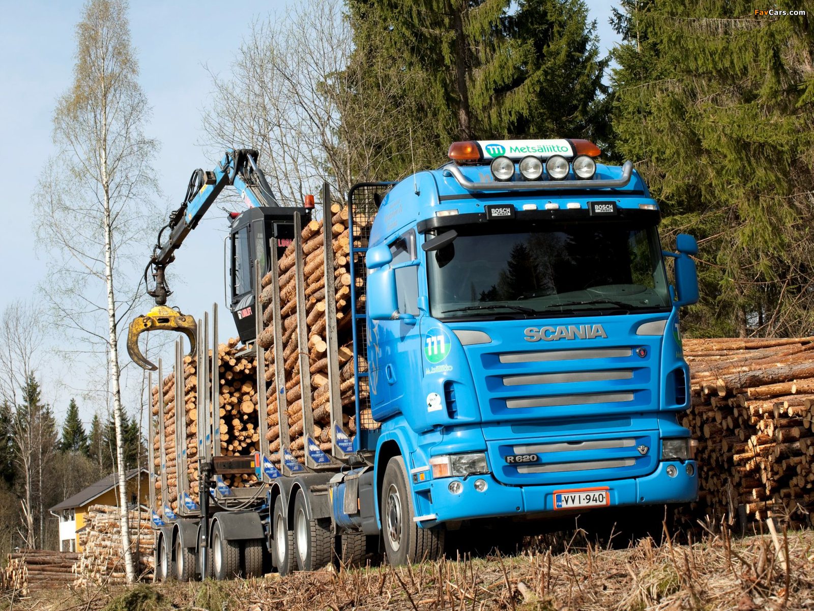 Pictures of Scania R620 6x4 Highline Timber Truck 2005–09 (1600 x 1200)