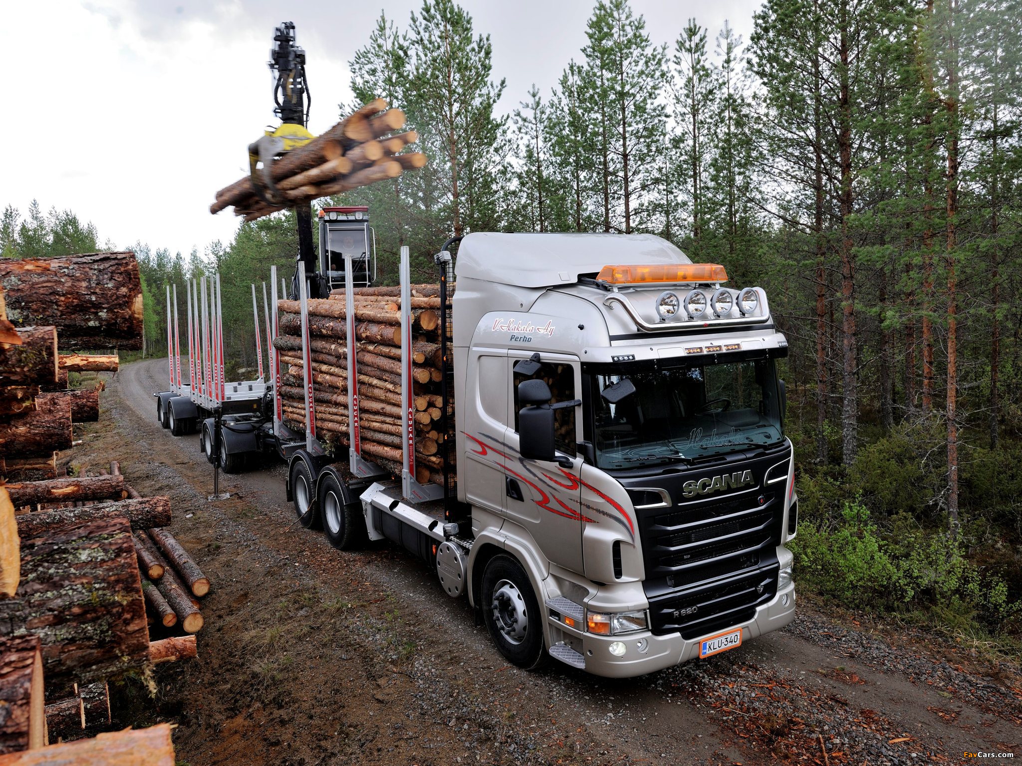 Pictures of Scania R620 6x4 Highline Timber Truck 2009–13 (2048 x 1536)